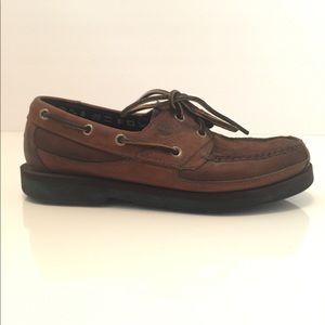 ****SOLD****Timberland Leather Boat Shoe